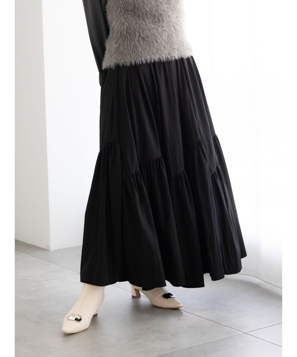 【テチチ/Te chichi】のマットタフタバイヤスティアードスカート 人気、トレンドファッション・服の通販 founy(ファニー) 　ファッション　Fashion　レディースファッション　Fashion for Women　スカート　Skirts　ティアードスカート　Tiered Skirts　タフタ　Taffeta, Structured Fabric　ティアード　Tiered, Tiered Style　夏　Summer　S/S・春夏　SS, Spring/Summer, Warm Season　A/W・秋冬　Autumn/Winter　 other-1|ID: prp329100004771290 ipo3291000000034566302