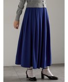 【テチチ/Te chichi】のフラッフィーツイルタックフレアスカート ブルー|ID: prp329100004771292 ipo3291000000034566312