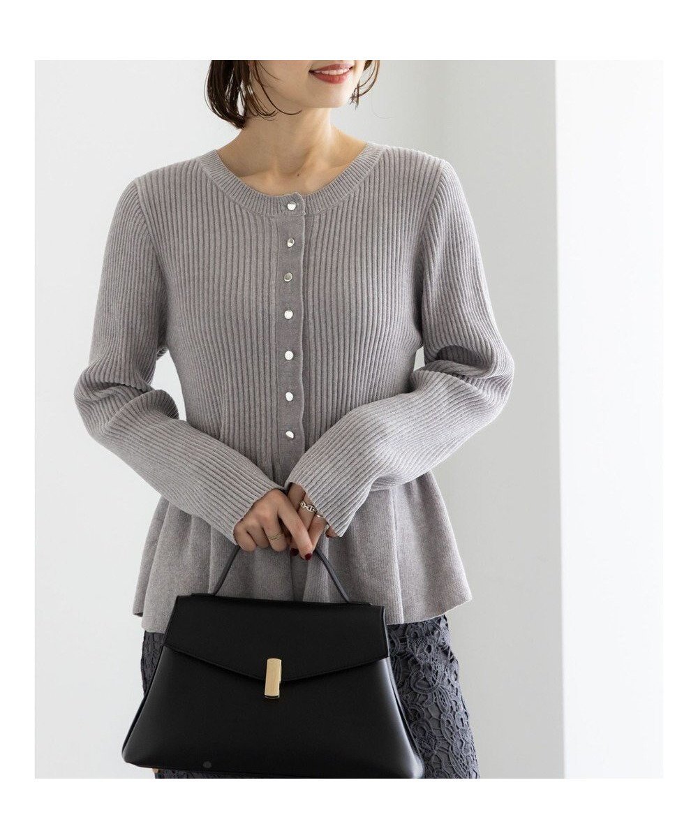 【テチチ/Te chichi】のモールペプラム2WAYニット インテリア・キッズ・メンズ・レディースファッション・服の通販 founy(ファニー) 　ファッション　Fashion　レディースファッション　Fashion for Women　トップス・カットソー　Cut & Sew Tops　ニット　Knit Tops & Sweaters　おすすめ　Recommended / Our Picks　セーター　Sweater, Knitwear　ペプラム　Peplum, Flared Hem　夏　Summer　S/S・春夏　SS, Spring/Summer, Warm Season　A/W・秋冬　Autumn/Winter　モカ|ID: prp329100004771295 ipo3291000000034566324