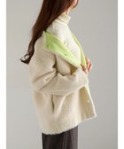 【テチチ/Te chichi】のダブルフェイスフェザーカーディガン オフホワイト|ID: prp329100004771296 ipo3291000000034566326