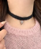 【ウィゴー/WEGO】のLモチーフシャギーニットチョーカー 柄1|ID: prp329100004771306 ipo3291000000034566430