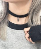 【ウィゴー/WEGO】のLモチーフシャギーニットチョーカー 柄3|ID: prp329100004771306 ipo3291000000034566432