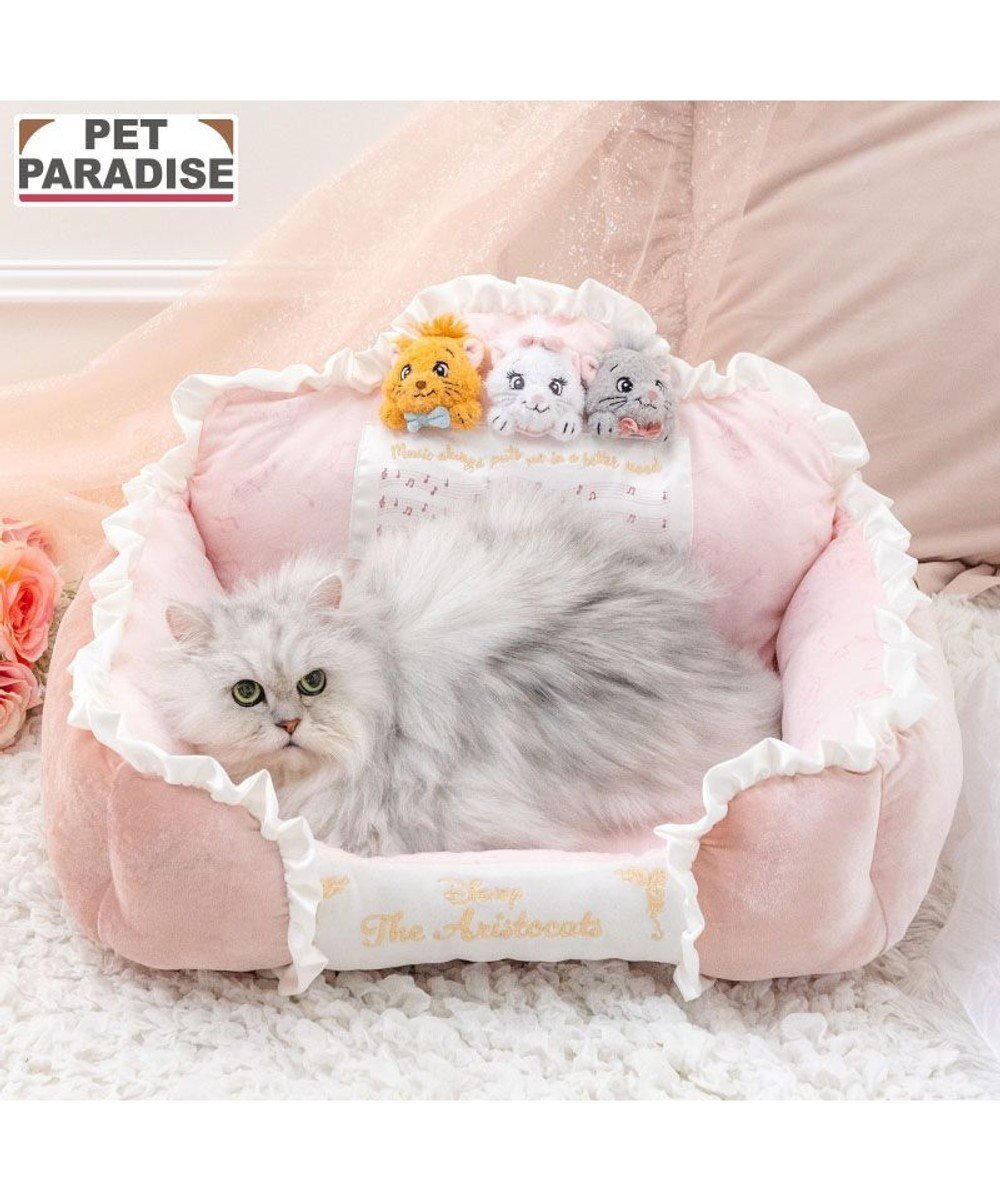 【ペットパラダイス/PET PARADISE / GOODS】のディズニー マリー 3兄弟 ピアノカドラー インテリア・キッズ・メンズ・レディースファッション・服の通販 founy(ファニー) 　猫　Cat, Kitty　ホーム・キャンプ・アウトドア・お取り寄せ　Home Living / Home & Lifestyle / Camping Gear / Outdoor Camping　ペットグッズ　Pet Supplies　ピンク|ID: prp329100004771315 ipo3291000000034566481