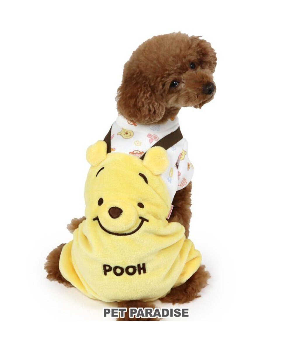 【ペットパラダイス/PET PARADISE / GOODS】のディズニー くまのプーさん ふわふわぬいぐるみ ロンパース 小型犬 インテリア・キッズ・メンズ・レディースファッション・服の通販 founy(ファニー) 　イレギュラー　Irregular Design　ロンパース　Romper, Jumpsuit　夏　Summer　春　Spring　S/S・春夏　SS, Spring/Summer, Warm Season　犬　Dog　ホーム・キャンプ・アウトドア・お取り寄せ　Home Living / Home & Lifestyle / Camping Gear / Outdoor Camping　ペットグッズ　Pet Supplies　イエロー|ID: prp329100004771319 ipo3291000000034566489