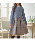 【組曲 / KIDS/KUMIKYOKU】の【150-170㎝】 チェックワンピース&T/Rジャケットセット サックスブルー|ID: prp329100004771334 ipo3291000000034566589