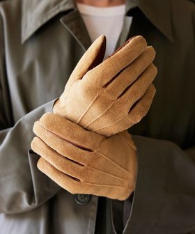 【オルクベット/ORuKuBET / MEN】のピッグスエードラムコンビカフスグローブ(MEN)【日本製・タッチパネル対応】 人気、トレンドファッション・服の通販 founy(ファニー) ファッション Fashion メンズファッション Fashion for Men フィット Fit, Slim Fit リブニット Rib Knit, Ribbed Knit 日本製 Made In Japan A/W・秋冬 Autumn/Winter |ID:prp329100004771342