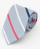 【ジェイ プレス/J.PRESS / MEN】の【JAPAN CRAFT】ダブルストライプ ネクタイ サックスブルー系1|ID: prp329100004771347 ipo3291000000034566658