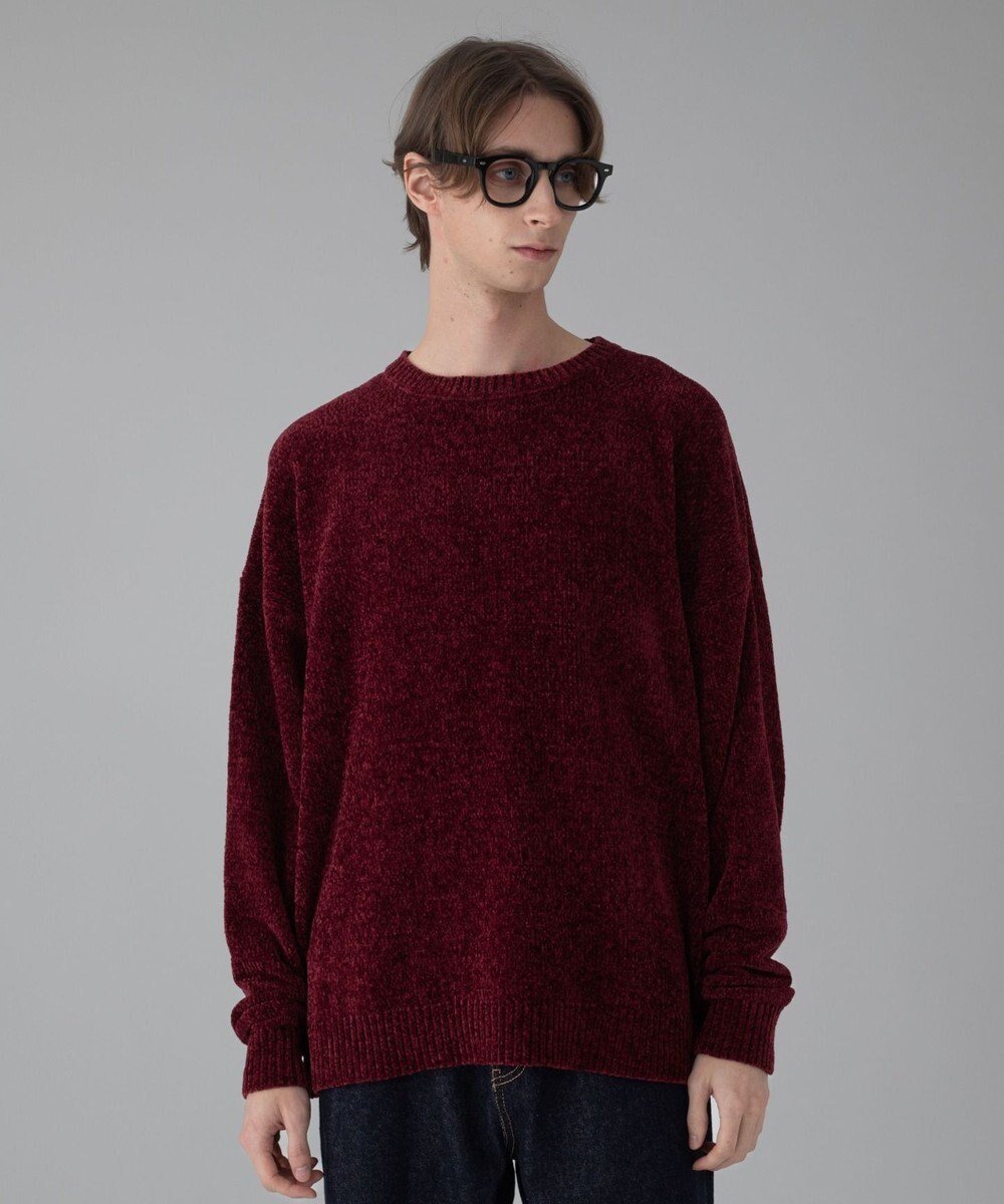 【ウィゴー/WEGO】の【ユニセックス着用ITEM/MLサイズ展開】ベロアモールプルオーバー インテリア・キッズ・メンズ・レディースファッション・服の通販 founy(ファニー) ファッション Fashion レディースファッション Fashion for Women トップス・カットソー Cut & Sew Tops ニット Knit Tops & Sweaters カジュアルプルオーバー・ニットトップス Pullovers & Knit Tops / Casual Pullovers ベロアトップス Velour Tops / Velvet-Look Items アクセサリー Fashion Accessories インナー Innerwear 秋 Autumn カーゴパンツ Cargo Pants, Utility Pants シンプル Simple, Minimal スマホ Smartphone, Mobile Device スラックス Slacks, Dress Pants セーター Sweater, Knitwear デニム Denim, Jeans Material ベロア Velour, Soft Velvet リラックス Relax, Relaxed Fit ワイド Wide, Wide Fit ワンポイント One Point, Statement Accent 冬 Winter / This Winter A/W・秋冬 Autumn/Winter おすすめ Recommended / Our Picks エレガント 上品 Elegant ワイン|ID: prp329100004771348 ipo3291000000034566666