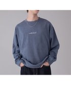 【ウィゴー/WEGO】の【ユニセックス着用ITEM/2点SET/MLサイズ展開】アクセ付きフェイクスウェードプルオーバー サックス|ID: prp329100004771349 ipo3291000000034566669