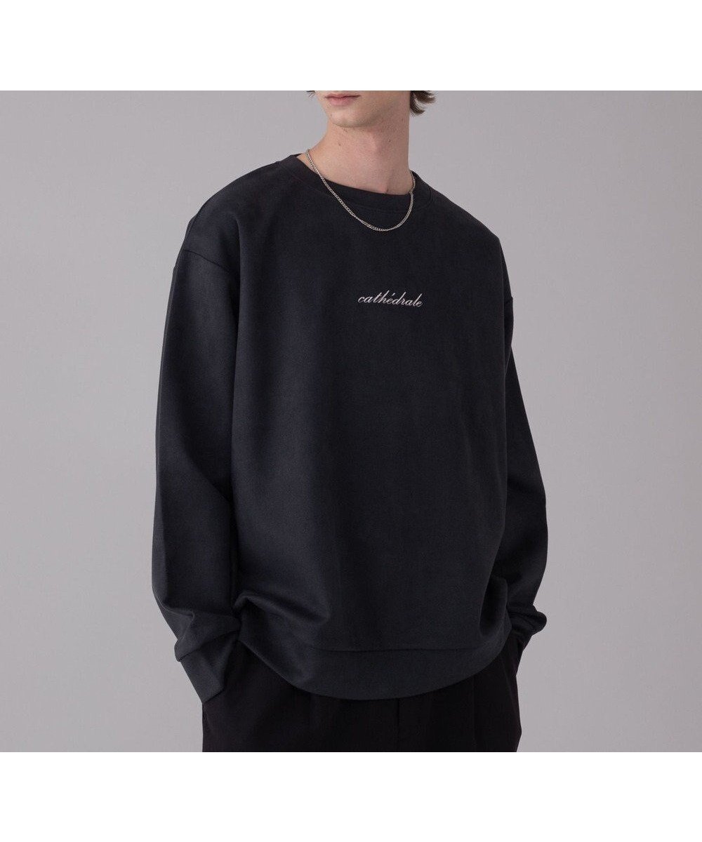 【ウィゴー/WEGO】の【ユニセックス着用ITEM/2点SET/MLサイズ展開】アクセ付きフェイクスウェードプルオーバー インテリア・キッズ・メンズ・レディースファッション・服の通販 founy(ファニー) ファッション Fashion レディースファッション Fashion for Women トップス・カットソー Cut & Sew Tops レディースパーカー・カジュアルフーディー Casual Hoodies & Sweatshirts カジュアルプルオーバー・ニットトップス Pullovers & Knit Tops / Casual Pullovers スウェット・クルーネックトップス Sweatshirts & Crewnecks / Relaxed Fit Sweat Tops 春 Spring 秋 Autumn シルバー Silver, Metallic Silver シンプル Simple, Minimal スウェット / スエット Sweatshirt, Sweatwear スニーカー Sneakers, Trainers スマホ Smartphone, Mobile Device スラックス Slacks, Dress Pants セットアップ Set-Up, Coordinated Outfit ダウン Down, Puffer チェーン Chain, Chain Strap デニム Denim, Jeans Material トレンド Trend, Trending Now ネックレス Necklace, Pendant Necklace 長袖 Long Sleeve, Full Sleeve フレア Flare, Flared メンズ Men's, Menswear リラックス Relax, Relaxed Fit 冬 Winter / This Winter A/W・秋冬 Autumn/Winter プチプライス・低価格 Affordable / Budget Price エレガント 上品 Elegant ブラック中濃色|ID: prp329100004771349 ipo3291000000034566671