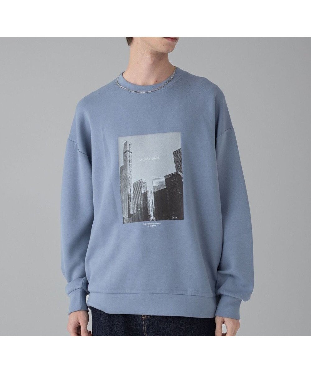 【ウィゴー/WEGO】の【ユニセックス着用ITEM/2点SET/MLサイズ展開】アクセ付きフォトグラフィックプルオーバー 人気、トレンドファッション・服の通販 founy(ファニー) 　ファッション　Fashion　レディースファッション　Fashion for Women　トップス・カットソー　Cut & Sew Tops　レディースパーカー・カジュアルフーディー　Casual Hoodies & Sweatshirts　カジュアルプルオーバー・ニットトップス　Pullovers & Knit Tops / Casual Pullovers　スウェット・クルーネックトップス　Sweatshirts & Crewnecks / Relaxed Fit Sweat Tops　アクセサリー　Fashion Accessories　秋　Autumn　グラフィック　Graphic, Graphic Design　シルバー　Silver, Metallic Silver　シンプル　Simple, Minimal　スウェット / スエット　Sweatshirt, Sweatwear　スマホ　Smartphone, Mobile Device　スラックス　Slacks, Dress Pants　チェーン　Chain, Chain Strap　ネックレス　Necklace, Pendant Necklace　長袖　Long Sleeve, Full Sleeve　ベーシック　Basic, Essential　冬　Winter / This Winter　A/W・秋冬　Autumn/Winter　おすすめ　Recommended / Our Picks　 other-1|ID: prp329100004771351 ipo3291000000034566675