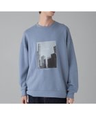 【ウィゴー/WEGO】の【ユニセックス着用ITEM/2点SET/MLサイズ展開】アクセ付きフォトグラフィックプルオーバー サックス|ID: prp329100004771351 ipo3291000000034566676