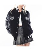 【ウィゴー/WEGO】の【ユニセックス着用ITEM】メルトンワッペンスタジャン ブラック|ID: prp329100004771356 ipo3291000000034566698