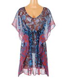 【三愛水着楽園/San-ai Resort】の【SALE】【Reir Premium】Columbia Fusion(Liberty Fabric) ポンチョ M 人気、トレンドファッション・服の通販 founy(ファニー) ファッション Fashion レディースファッション Fashion for Women 水着 Swimwear レディース水着・ビーチウェア Swimwear & Beachwear おすすめ Recommended / Our Picks オリエンタル Oriental Pattern スカーフ Scarf, Neckwear ビーチ Beach, Seaside プリント Print, Printed Pattern ポンチョ Poncho, Cape Style リラックス Relax, Relaxed Fit エレガント 上品 Elegant 夏 Summer S/S・春夏 SS, Spring/Summer, Warm Season 水着 Swimsuit, Swimwear A/W・秋冬 Autumn/Winter 軽量 Lightweight, Ultra Light thumbnail ネイビー|ID: prp329100004771367 ipo3291000000034566760