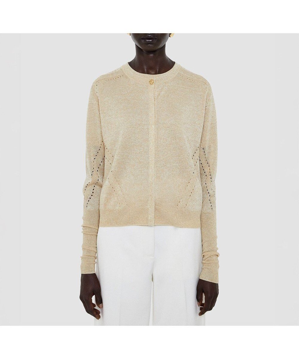 【ジョゼフ/JOSEPH】のルレックスニット カーディガン 人気、トレンドファッション・服の通販 founy(ファニー) ファッション Fashion レディースファッション Fashion for Women トップス・カットソー Cut & Sew Tops ニット Knit Tops & Sweaters カーディガン・羽織り Layered Style Cardigans エレガント 上品 Elegant カーディガン Cardigan, Knitwear セーター Sweater, Knitwear フィット Fit, Slim Fit レギュラー Regular, Standard Fit 夏 Summer 春 Spring S/S・春夏 SS, Spring/Summer, Warm Season other-1|ID: prp329100004771375 ipo3291000000034566868