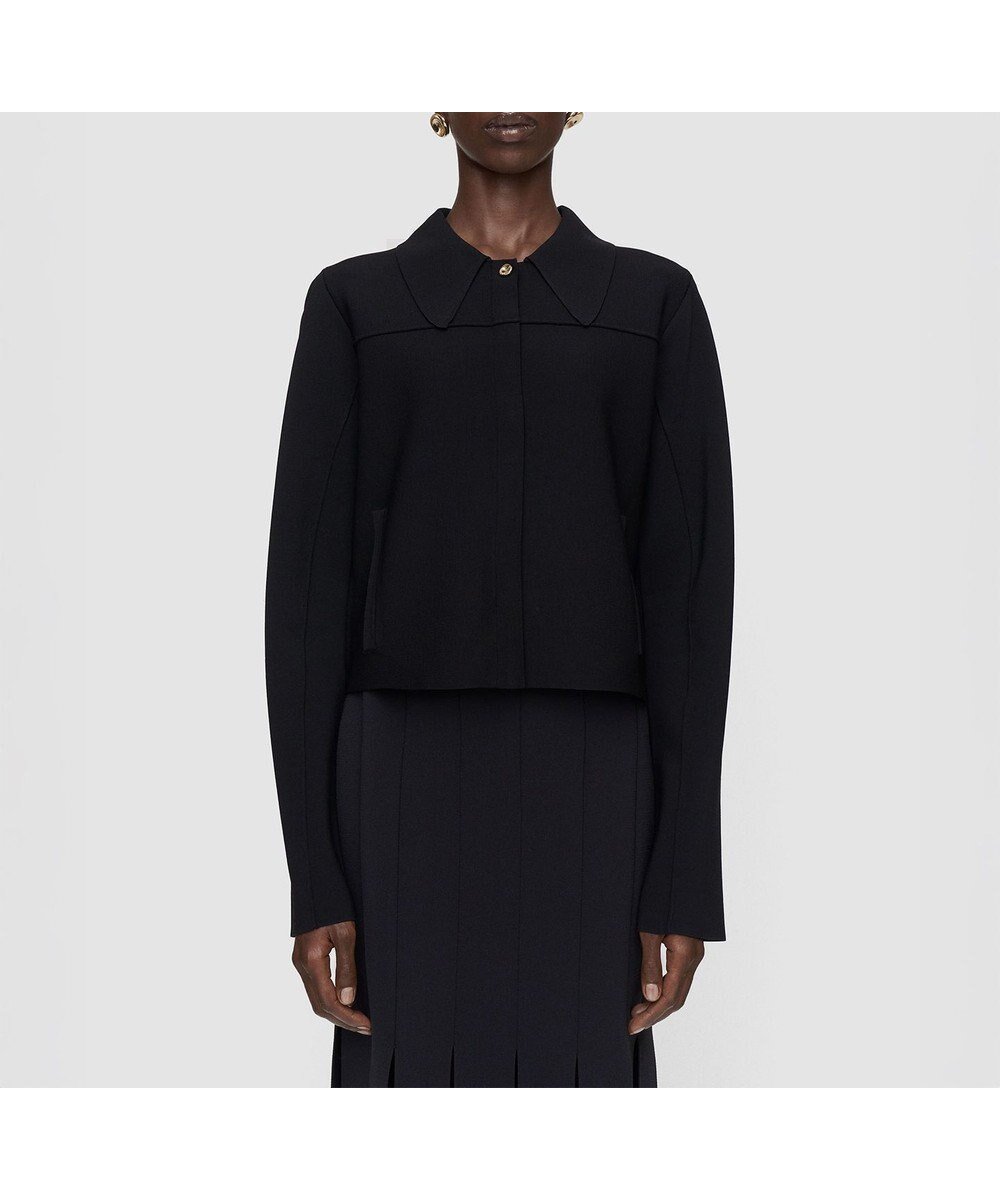 【ジョゼフ/JOSEPH】のコンパクトミラノ ニットジャケット 人気、トレンドファッション・服の通販 founy(ファニー) ファッション Fashion レディースファッション Fashion for Women アウター Coat / Outerwear Collection レディースジャケット・軽アウター Jackets コンパクト Compact, Small Size ショート Short, Short Length ジップ Zip, Zipper ジャケット Jacket, Outerwear ストレッチ Stretch, Stretchy Fabric フィット Fit, Slim Fit ミラノ Milano Style, Italian-Inspired リラックス Relax, Relaxed Fit エレガント 上品 Elegant 夏 Summer 春 Spring S/S・春夏 SS, Spring/Summer, Warm Season other-1|ID: prp329100004771378 ipo3291000000034566908