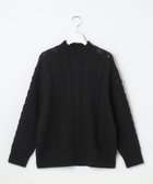 【自由区/JIYU-KU】のラメフォックスケーブル ニット ブラック|ID: prp329100004771437 ipo3291000000034567121