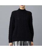 【自由区/JIYU-KU】の【SHIHOさん着用】ラメフォックスケーブル ニット 人気、トレンドファッション・服の通販 founy(ファニー) ファッション Fashion レディースファッション Fashion for Women トップス・カットソー Cut & Sew Tops ニット Knit Tops & Sweaters セーター Sweater, Knitwear フォックス Fox, Fox Fur ミックス Mix, Mixed Style メッシュ Mesh, Net Fabric エレガント 上品 Elegant 夏 Summer 春 Spring S/S・春夏 SS, Spring/Summer, Warm Season thumbnail ブラック|ID: prp329100004771437 ipo3291000000034675178