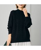 【自由区/JIYU-KU】の【SHIHOさん着用】ラメフォックスケーブル ニット 人気、トレンドファッション・服の通販 founy(ファニー) ファッション Fashion レディースファッション Fashion for Women トップス・カットソー Cut & Sew Tops ニット Knit Tops & Sweaters セーター Sweater, Knitwear フォックス Fox, Fox Fur ミックス Mix, Mixed Style メッシュ Mesh, Net Fabric エレガント 上品 Elegant 夏 Summer 春 Spring S/S・春夏 SS, Spring/Summer, Warm Season thumbnail ブラック|ID: prp329100004771437 ipo3291000000035581636