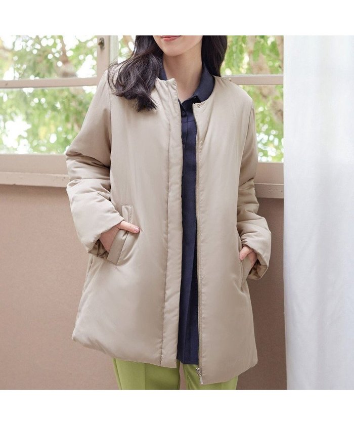 【ティアクラッセ/Tiaclasse】のミドル丈パデットコート インテリア・キッズ・メンズ・レディースファッション・服の通販 founy(ファニー) https://founy.com/ ファッション Fashion レディースファッション Fashion for Women アウター Coat / Outerwear Collection コート・ロングコート・ピーコート Long Coats, Peacoats & More レディースジャケット・軽アウター Jackets 秋 Autumn キルティング Quilted, Quilting 軽量 Lightweight, Ultra Light シューズ Shoes, Footwear ジャケット Jacket, Outerwear チュニック Tunic, Long Top ポケット Pocket, Pocket Detail 防寒 Cold Protection, Winter-Ready マフラー Scarf, Muffler ミドル Middle Length, Mid Height 冬 Winter / This Winter A/W・秋冬 Autumn/Winter 再入荷 Restock / Back in Stock 新作・新入荷 New Arrivals / New In |ID: prp329100004771469 ipo3291000000034567196