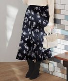 【エニィ スィス/any SiS】のフラワータック スカート 人気、トレンドファッション・服の通販 founy(ファニー) ファッション Fashion レディースファッション Fashion for Women スカート Skirts おすすめ Recommended / Our Picks ウォッシャブル Machine Washable シンプル Simple, Minimal フェミニン Feminine, Girly フラワー Flower, Floral プリント Print, Printed Pattern エレガント 上品 Elegant ビジネス 仕事 通勤 Business / Work / Commuting 新作・新入荷 New Arrivals / New In A/W・秋冬 Autumn/Winter thumbnail ネイビー系|ID: prp329100004771490 ipo3291000000034567247