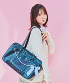 【ウィゴー/WEGO】の【SCHOOLITEM】シブジョコラボスクールバッグ ブラック|ID: prp329100004771495 ipo3291000000034567259