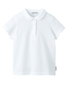 【ミキハウスホットビスケッツ/MIKI HOUSE HOT BISCUITS / KIDS】の【ミキハウス】【90-130cm】 天竺素材の半袖ブラウス 白|ID: prp329100004772252 ipo3291000000034576065