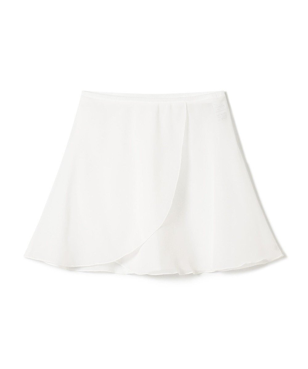 【チャコット/Chacott / KIDS】のスカート インテリア・キッズ・メンズ・レディースファッション・服の通販 founy(ファニー) 　ファッション　Fashion　キッズファッション　Fashion for Kids　シフォン　Chiffon, Lightweight Fabric　シンプル　Simple, Minimal　オフホワイト|ID: prp329100004772254 ipo3291000000034576089