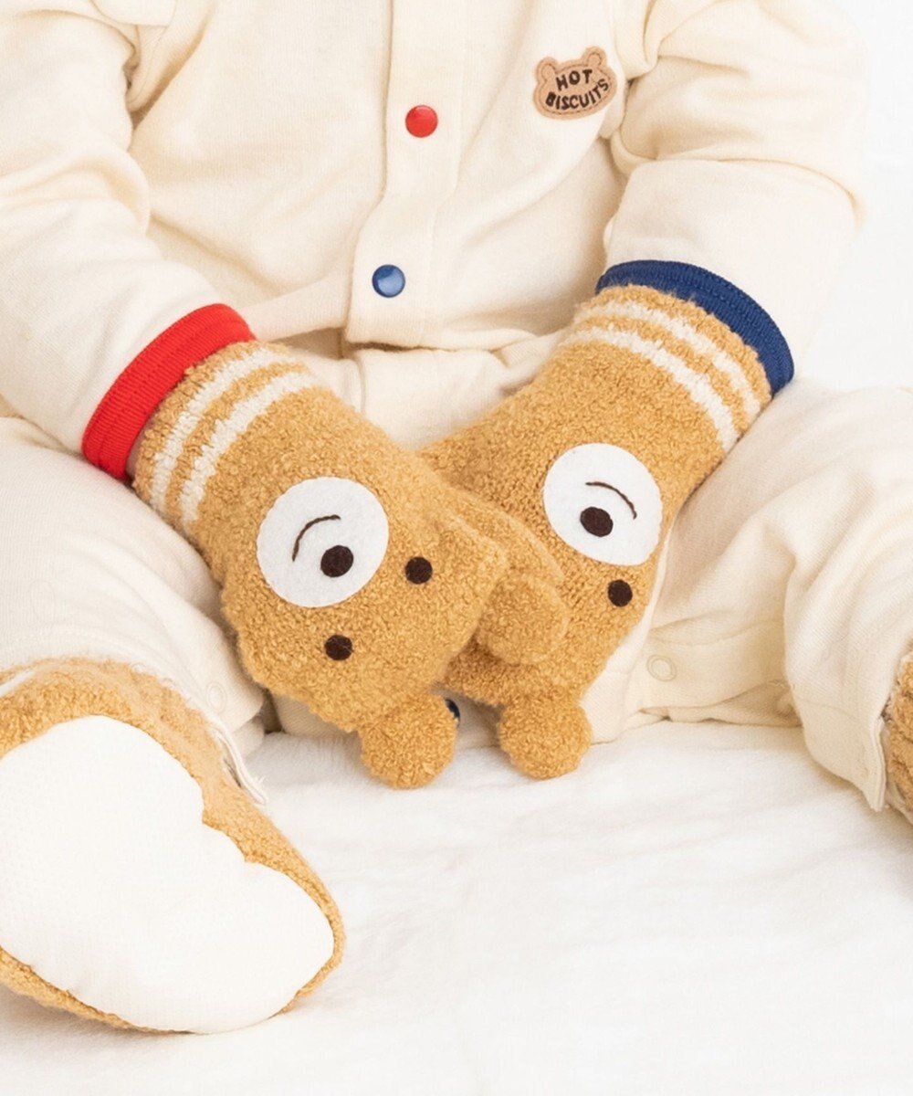 【ミキハウスホットビスケッツ/MIKI HOUSE HOT BISCUITS / KIDS】の【1-5歳】 くまのお顔 マシュマロニット ミトン 人気、トレンドファッション・服の通販 founy(ファニー) 　ファッション　Fashion　キッズファッション　Fashion for Kids　おすすめ　Recommended / Our Picks　ギフト プレゼント　Gift / Present　クリスマス X'mas　Christmas / X'mas　マフラー　Scarf, Muffler　人気　Popular, Best Seller　A/W・秋冬　Autumn/Winter　 other-1|ID: prp329100004772261 ipo3291000000034606528