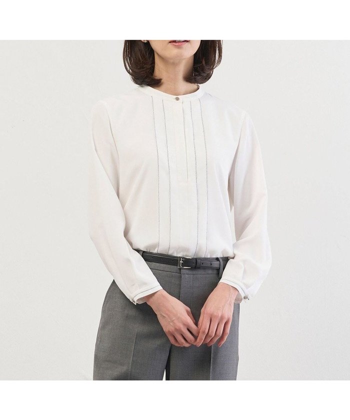 【ジェイ プレス/J.PRESS】のシュノワデシン カットソー インテリア・キッズ・メンズ・レディースファッション・服の通販 founy(ファニー) https://founy.com/ ファッション Fashion レディースファッション Fashion for Women トップス・カットソー Cut & Sew Tops シャツ・ブラウス・オフィスカジュアル Elegant Blouses & Button-Ups ロングTシャツ・Tシャツ Longline T-Shirts & Tees カットソー・ベーシックTシャツ Cut-and-Sewn Tops / Stretch Tees & Basics オケージョン Occasion Wear カットソー Cut and Sewn Top カフス Cuff Design クラシカル Classical, Vintage-Inspired クラシック Classic, Timeless Style ストレッチ Stretch, Stretchy Fabric セレモニー Ceremony エレガント 上品 Elegant 夏 Summer S/S・春夏 SS, Spring/Summer, Warm Season A/W・秋冬 Autumn/Winter ビジネス 仕事 通勤 Business / Work / Commuting |ID: prp329100004772271 ipo3291000000035581650