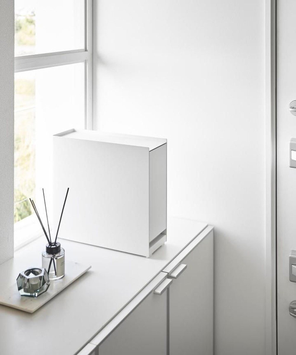 【タワー/tower】の隠せる引き出し収納 タワー ホワイト インテリア・キッズ・メンズ・レディースファッション・服の通販 founy(ファニー) 　ファッション　Fashion　レディースファッション　Fashion for Women　おすすめ　Recommended / Our Picks　マグネット　Magnet, Magnetic Closure　ホワイト|ID: prp329100004772898 ipo3291000000034584392