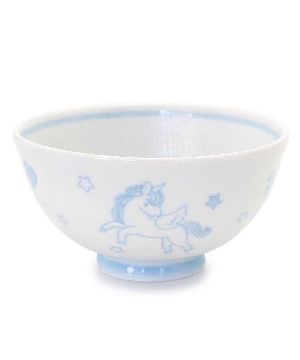 【マザーガーデン/Mother garden / KIDS】のマザーガーデン ユニコーン くっつきにくい ご飯茶碗 中盛 水色 人気、トレンドファッション・服の通販 founy(ファニー) 　ファッション　Fashion　キッズファッション　Fashion for Kids　ガーデン　Garden, Gardening　日本製　Made In Japan　 other-1|ID: prp329100004772913 ipo3291000000034584423