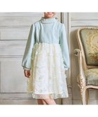 【エニィ/ANY / KIDS】のフラワーチュール ドッキングワンピース ミント|ID: prp329100004772917 ipo3291000000034584434