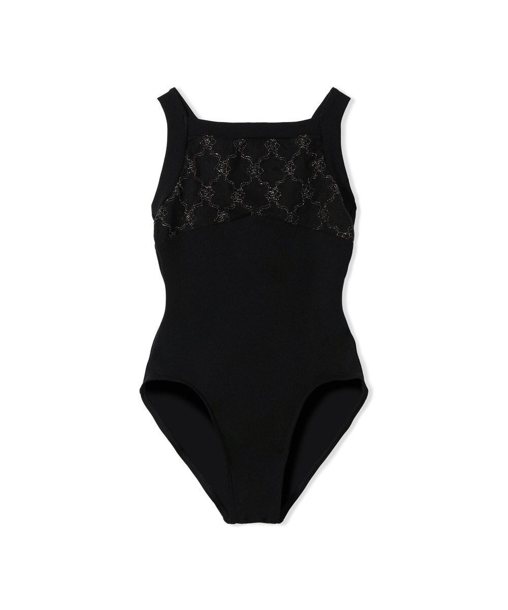 【チャコット/Chacott / KIDS】のキャミソールレオタード インテリア・キッズ・メンズ・レディースファッション・服の通販 founy(ファニー) 　ファッション　Fashion　キッズファッション　Fashion for Kids　キャミソール　Camisole, Spaghetti Strap Top　ストレッチ　Stretch, Stretchy Fabric　リボン　Ribbon, Bow　人気　Popular, Best Seller　ブラック|ID: prp329100004772930 ipo3291000000034584471