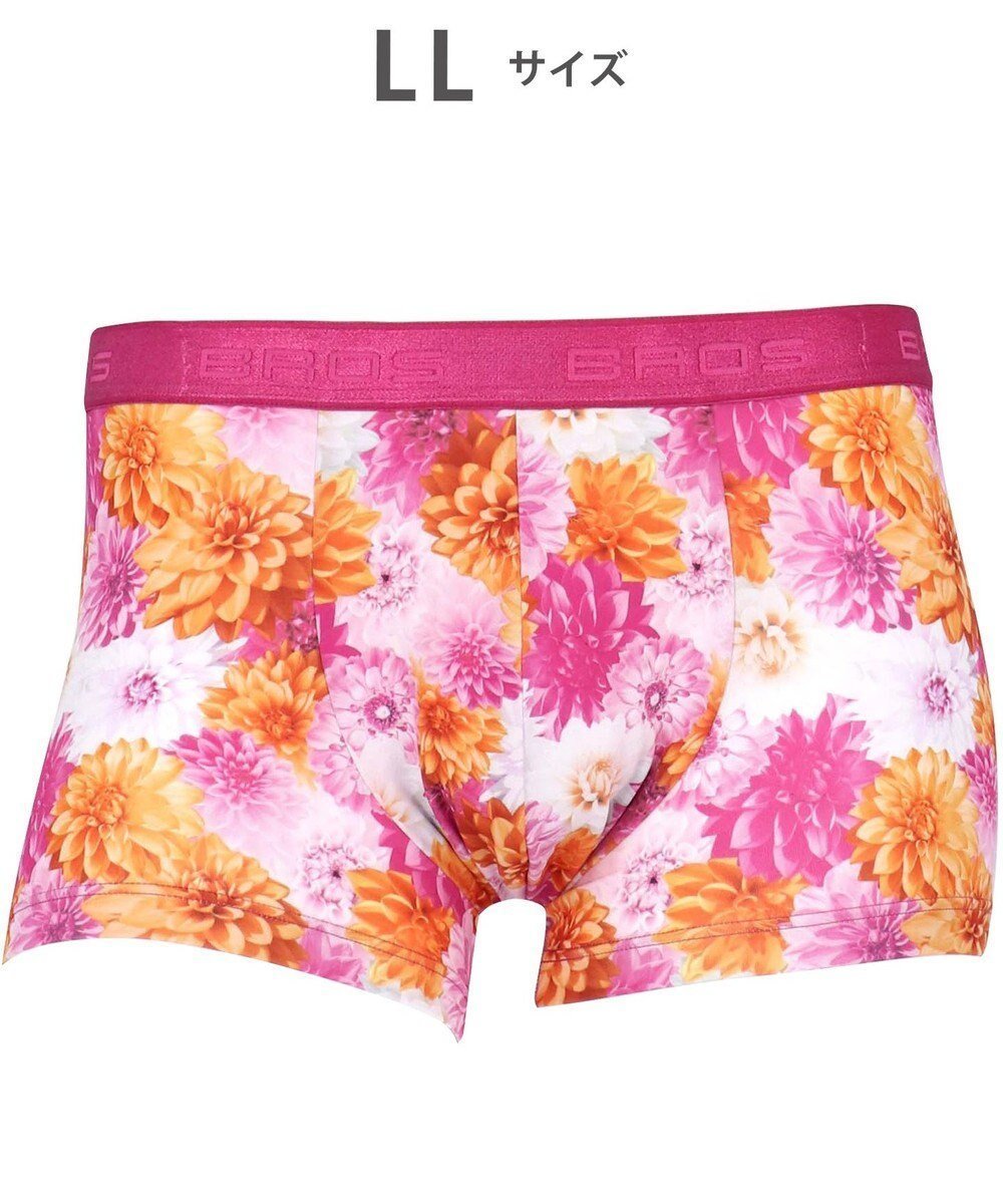 【ワコール/Wacoal / MEN】のボクサーパンツ 【ハナコトバパンツ】 フロント快適設計 肌あたり軽減設計 誕生日 記念日 前閉じ 下着 メンズ GT3221 /ブロス バイ ワコールメン インテリア・キッズ・メンズ・レディースファッション・服の通販 founy(ファニー) 　ファッション　Fashion　メンズファッション　Fashion for Men　ボトムス　Bottoms　アンダー　Underwear Essentials　人気　Popular, Best Seller　フラット　Flat, Flat Shoes　フロント　Front, Front Design　メンズ　Men's, Menswear　ローズ　Rose, Rose Motif　おすすめ　Recommended / Our Picks　ピンク|ID: prp329100004772946 ipo3291000000034584533