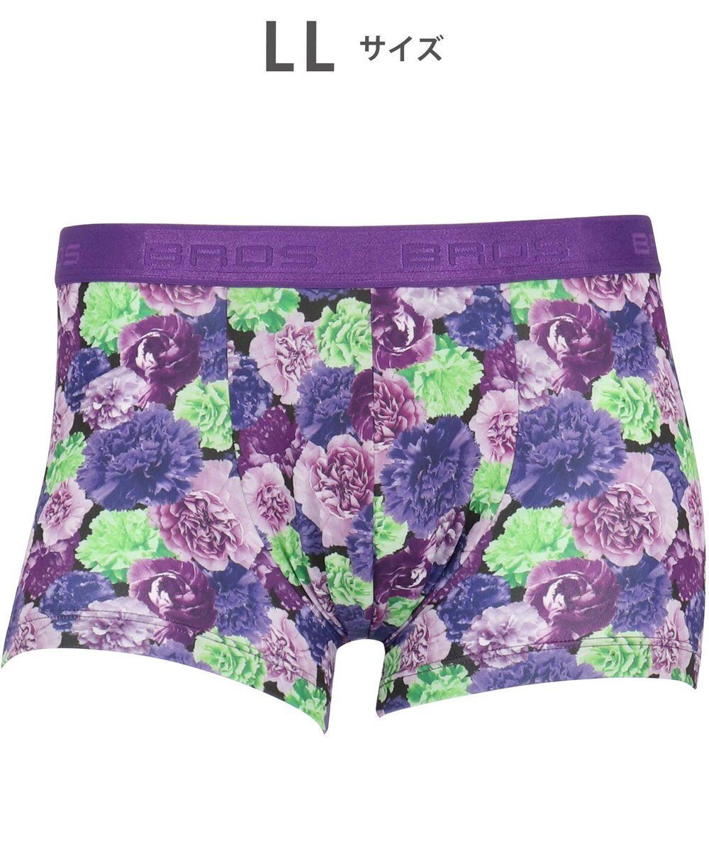 【ワコール/Wacoal / MEN】のボクサーパンツ 【ハナコトバパンツ】 フロント快適設計 肌あたり軽減設計 誕生日 記念日 前閉じ 下着 メンズ GT3221 /ブロス バイ ワコールメン インテリア・キッズ・メンズ・レディースファッション・服の通販 founy(ファニー) 　ファッション　Fashion　メンズファッション　Fashion for Men　ボトムス　Bottoms　アンダー　Underwear Essentials　人気　Popular, Best Seller　フラット　Flat, Flat Shoes　フロント　Front, Front Design　メンズ　Men's, Menswear　ローズ　Rose, Rose Motif　おすすめ　Recommended / Our Picks　バイオレット|ID: prp329100004772946 ipo3291000000034584534
