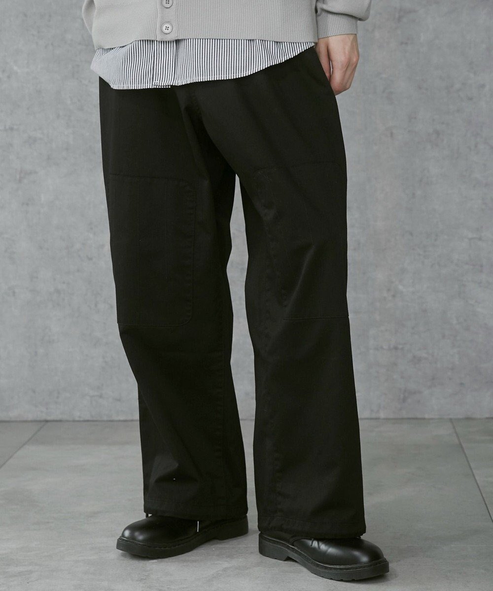 【ウィゴー/WEGO】の【ウエストゴム/ユニセックス着用ITEM】サイドスリットコンバットパンツ インテリア・キッズ・メンズ・レディースファッション・服の通販 founy(ファニー) ファッション Fashion レディースファッション Fashion for Women パンツ Pants & Trousers スマホ Smartphone, Mobile Device ドローコード Drawcord, Drawstring Cord パッチ Patch, Appliqué フラップ Flap, Flap Pocket フレア Flare, Flared ポケット Pocket, Pocket Detail ミリタリー Military, Army Style リラックス Relax, Relaxed Fit 人気 Popular, Best Seller 冬 Winter / This Winter 春 Spring 秋 Autumn A/W・秋冬 Autumn/Winter ブラック|ID: prp329100004772968 ipo3291000000034584654