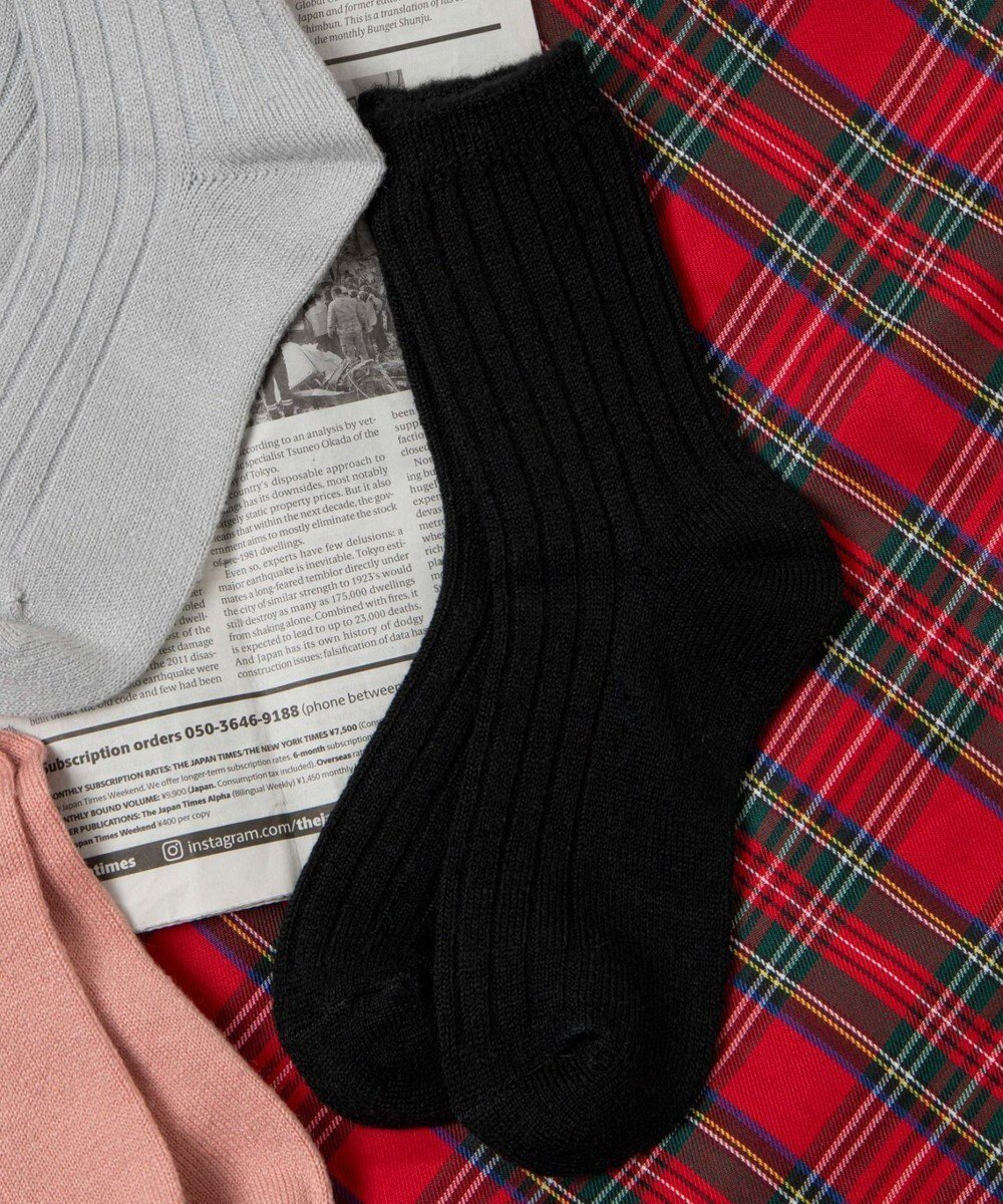 【ウィゴー/WEGO】の【あったか】ぽかぽか裏起毛リブソックス インテリア・キッズ・メンズ・レディースファッション・服の通販 founy(ファニー) ファッション Fashion レディースファッション Fashion for Women ソックス&靴下 Socks & Hosiery レッグウェア・ストッキング Legwear & Hosiery おすすめ Recommended / Our Picks スマホ Smartphone, Mobile Device ソックス Socks, Hosiery 冬 Winter / This Winter 無地 Plain, Solid Color A/W・秋冬 Autumn/Winter ブラック|ID: prp329100004772969 ipo3291000000034584659