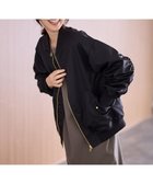 【エニー/ANY】の【撥水/洗濯機可】MAー1ブルゾン ブラック|ID: prp329100004772970 ipo3291000000034584661