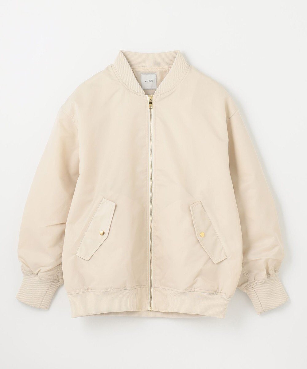 【エニー/ANY】の【撥水/洗濯機可】MAー1ブルゾン インテリア・キッズ・メンズ・レディースファッション・服の通販 founy(ファニー) ファッション Fashion レディースファッション Fashion for Women アウター Coat / Outerwear Collection レディースジャケット・軽アウター Jackets ブルゾンジャケット・スポーティアウター Blouson Jackets カットソー Cut and Sewn Top ジャケット Jacket, Outerwear デニム Denim, Jeans Material ブルゾン Blouson, Bomber Jacket ワイド Wide, Wide Fit 洗える Machine Washable A/W・秋冬 Autumn/Winter エクリュ|ID: prp329100004772970 ipo3291000000034584663