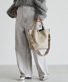 【ラシット/russet】の《WEB限定》エンボスモノグラム ソフトレザー2WAYミニトートバッグ(CE-1672-WEB) 人気、トレンドファッション・服の通販 founy(ファニー) ファッション Fashion レディースファッション Fashion for Women バッグ Bags ショルダー Shoulder, Shoulder Strap シンプル Simple, Minimal 人気 Popular, Best Seller フォルム Silhouette, Form ベーシック Basic, Essential ポケット Pocket, Pocket Detail モチーフ Motif, Design Theme 再入荷 Restock / Back in Stock おすすめ Recommended / Our Picks 日本製 Made In Japan エレガント 上品 Elegant thumbnail GrayBeige|ID: prp329100004772989 ipo3291000000034854300