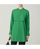 【アイシービー/iCB】のアルタニカツイル バンドカラーブラウス グリーン|ID: prp329100004772994 ipo3291000000034584747