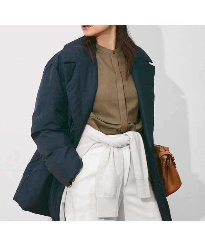 【アイシービー/iCB】のアルタニカツイル バンドカラーブラウス インテリア・キッズ・メンズ・レディースファッション・服の通販 founy(ファニー) https://founy.com/ ファッション Fashion レディースファッション Fashion for Women トップス・カットソー Cut & Sew Tops シャツ・ブラウス・オフィスカジュアル Elegant Blouses & Button-Ups カフス Cuff Design シアー Sheer, See-Through チュニック Tunic, Long Top ツイル Twist, Twisted Detail 羽織 Haori, Light Jacket ワイド Wide, Wide Fit 冬 Winter / This Winter A/W・秋冬 Autumn/Winter 2025年 2025 2025-2026秋冬・A/W Autumn/Winter 2025–26 AW25–26 |ID: prp329100004772994 ipo3291000000034640256