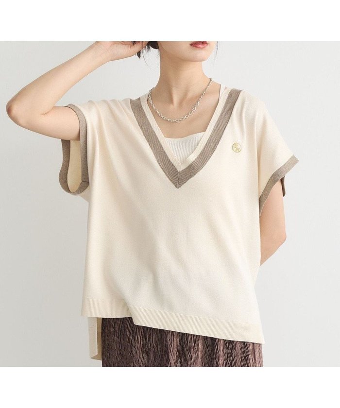 【アースミュージックアンドエコロジー/earth music&ecology】のチルデンライクベスト インテリア・キッズ・メンズ・レディースファッション・服の通販 founy(ファニー) https://founy.com/ ファッション Fashion レディースファッション Fashion for Women アウター Coat / Outerwear Collection トップス・カットソー Cut & Sew Tops ベスト&ジレ / 重ね着スタイル Vests & Gilets ベスト Vest, Waistcoat ポケット Pocket, Pocket Detail ロング Long, Long-Length A/W・秋冬 Autumn/Winter |ID: prp329100004772998 ipo3291000000034584765