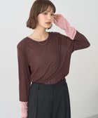 【アースミュージックアンドエコロジー/earth music&ecology】のレイヤードシアープルオーバー Brown|ID: prp329100004773001 ipo3291000000034584789