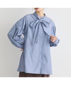 【アースミュージックアンドエコロジー/earth music&ecology】の2wayボウタイブラウス Blue|ID: prp329100004773004 ipo3291000000034584802