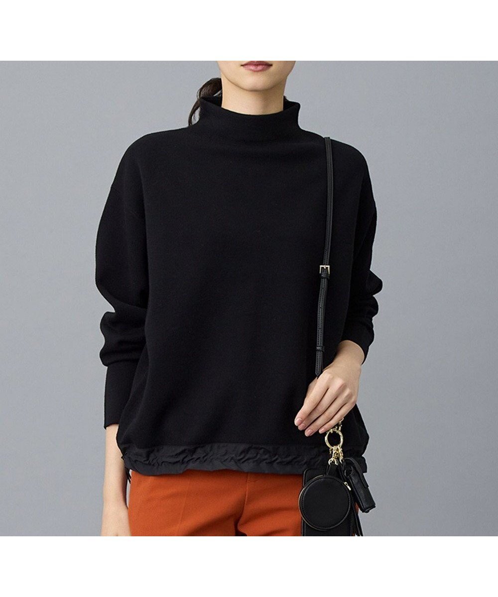 【自由区/JIYU-KU】の【SHIHOさん着用】スムージードローコード ニット インテリア・キッズ・メンズ・レディースファッション・服の通販 founy(ファニー) ファッション Fashion レディースファッション Fashion for Women トップス・カットソー Cut & Sew Tops ニット Knit Tops & Sweaters セーター Sweater, Knitwear ドローコード Drawcord, Drawstring Cord バランス Balance, Style Balance フォルム Silhouette, Form 夏 Summer 春 Spring S/S・春夏 SS, Spring/Summer, Warm Season ブラック|ID: prp329100004773008 ipo3291000000034664612