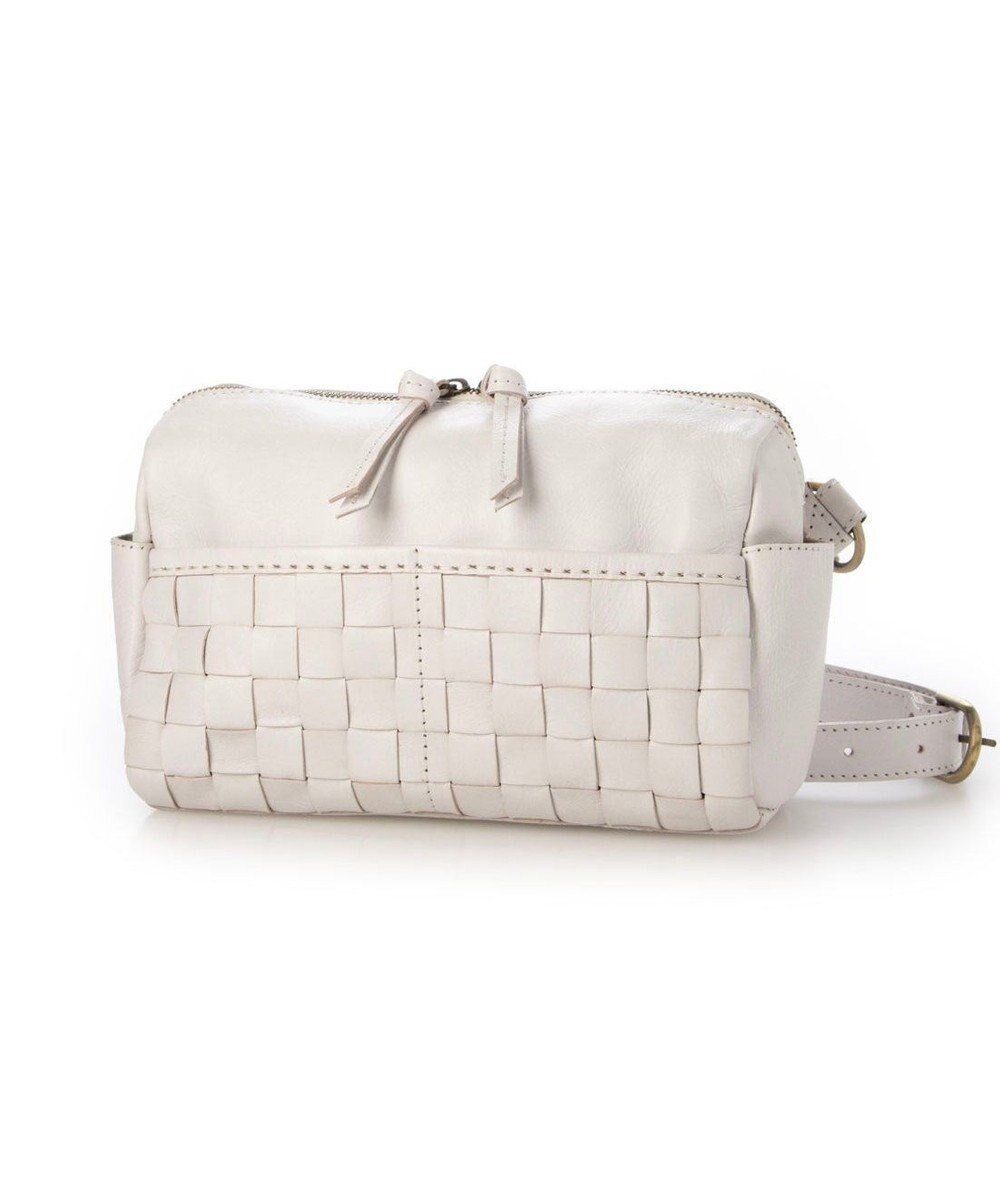 【アンビリオン/UNBILLION】のピークスピーク PEAKS PEAK / 牛革レザーメッシュボディショルダー インテリア・キッズ・メンズ・レディースファッション・服の通販 founy(ファニー) ファッション Fashion レディースファッション Fashion for Women ショルダー Shoulder, Shoulder Strap ポケット Pocket, Pocket Detail 財布 Wallet, Purse アイボリー|ID: prp329100004773009 ipo3291000000034584835