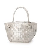 【アンビリオン/UNBILLION】のピークスピーク PEAKS PEAK / 牛革レザーメッシュ3wayトートS シルバー|ID: prp329100004773010 ipo3291000000034584842