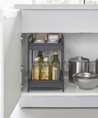 【タワー/tower】のシンク下スライドラック タワー 2段 ブラック 人気、トレンドファッション・服の通販 founy(ファニー) ファッション Fashion レディースファッション Fashion for Women おすすめ Recommended / Our Picks thumbnail ブラック|ID: prp329100004773657 ipo3291000000034594878